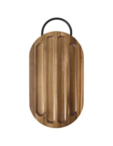 Tagliere in legno di acacia con coltello per il pane Prestige