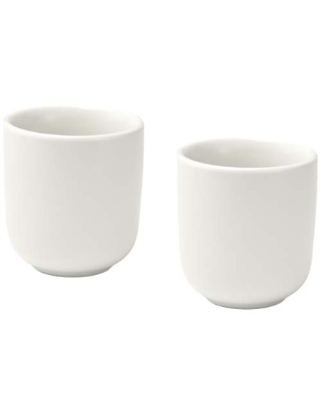 Set di 2 tazzine per espresso in ceramica con finitura opaca da 90 ml Male