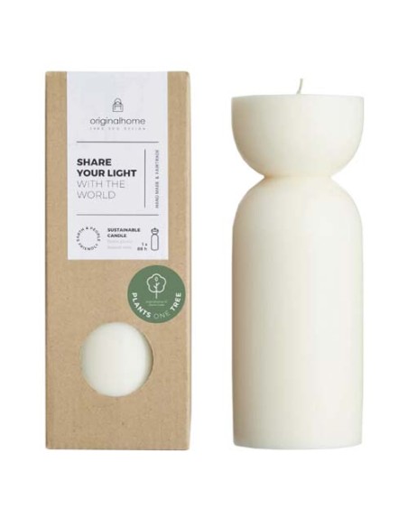 Candela media in materiale biologico Originalhome