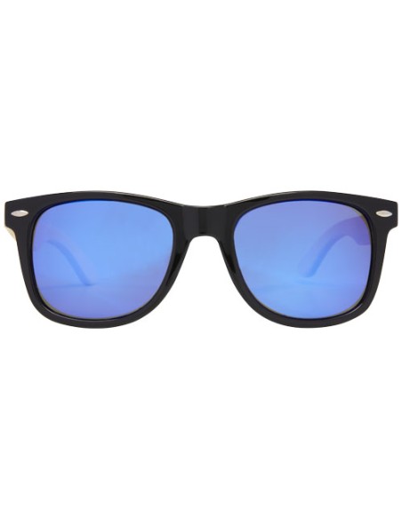 Occhiali da sole Taiyō con lenti polarizzate a specchio in rPET/bambù con confezione regalo