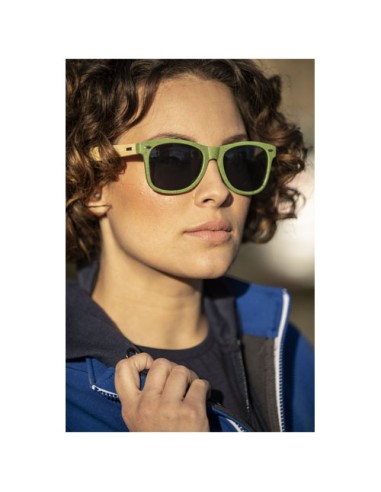 Occhiali da sole Sun Ray in bambù