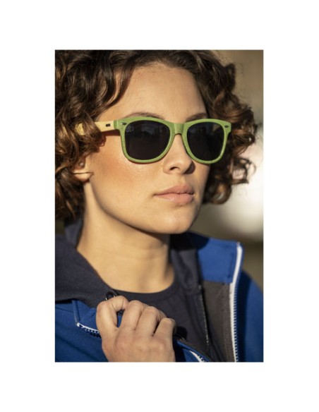 Occhiali da sole Sun Ray in bambù