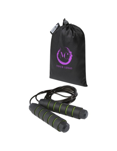 Corda per saltare Austin morbida con custodia in PET riciclato