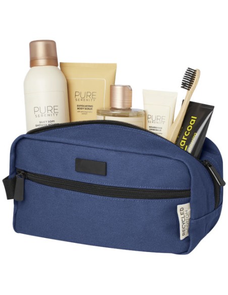 Borsa porta accessori in canvas riciclato certificato GRS Joey - 3,5 L