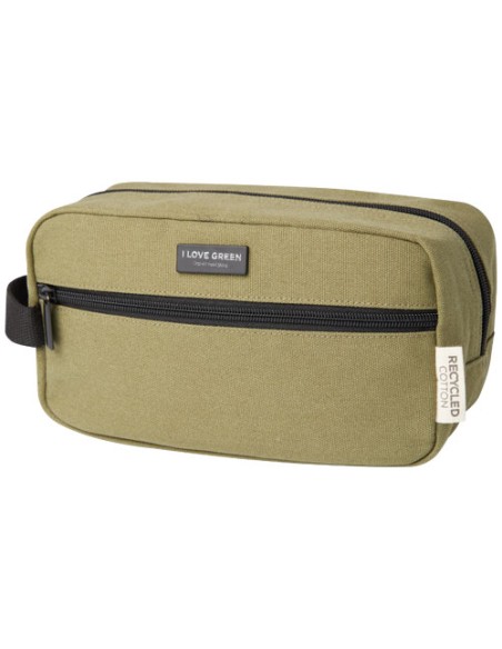 Borsa porta accessori in canvas riciclato certificato GRS Joey - 3,5 L