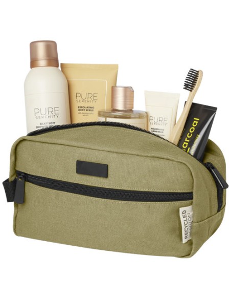 Borsa porta accessori in canvas riciclato certificato GRS Joey - 3,5 L