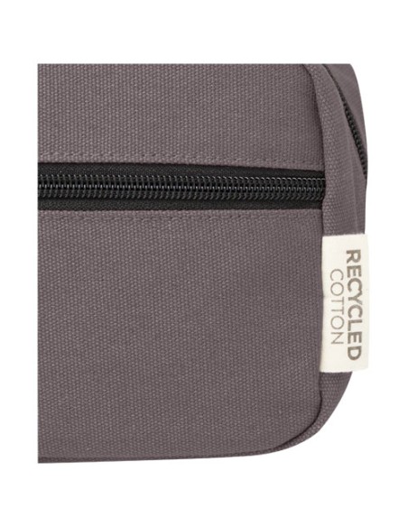 Borsa porta accessori in canvas riciclato certificato GRS Joey - 3,5 L
