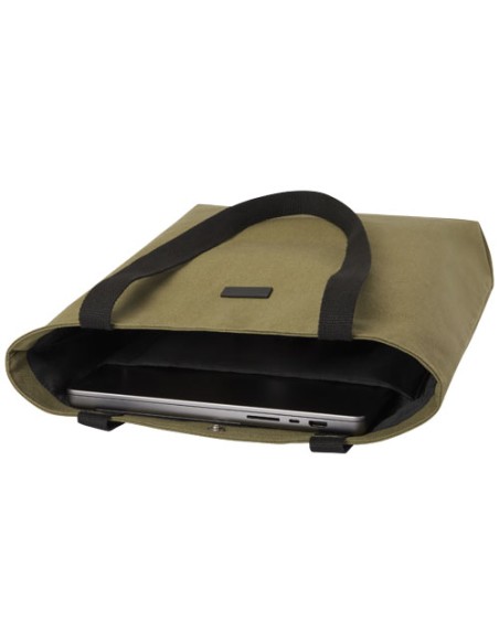 Tote bag versatile in canvas riciclato certificato GRS Joey - 14 L