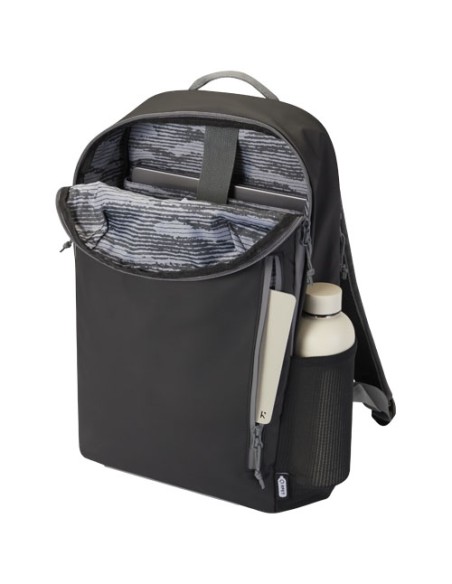 Zaino impermeabile per portatile da 15" in materiale riciclato certificato GRS Aqua - 21 L