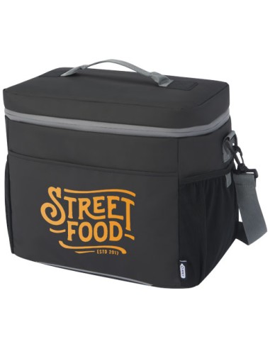 Borsa termica per 20 lattine in materiale riciclato certificato GRS Aqua - 22 L