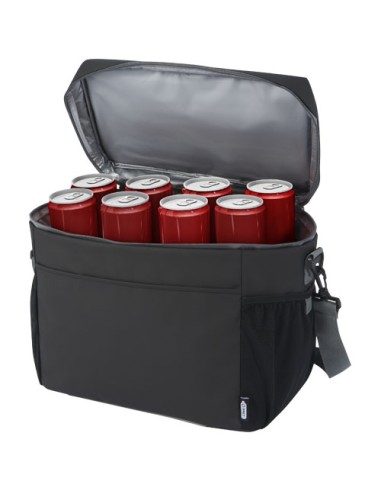 Borsa termica per 20 lattine in materiale riciclato certificato GRS Aqua - 22 L