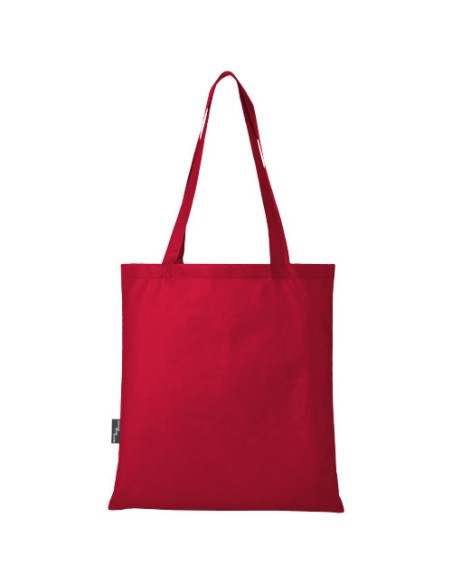 Tote bag convention in tessuto non tessuto riciclato certificato GRS Zeus 6l