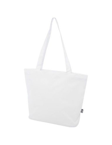 Tote bag in materiale riciclato certificato GRS con cerniera Panama 20l