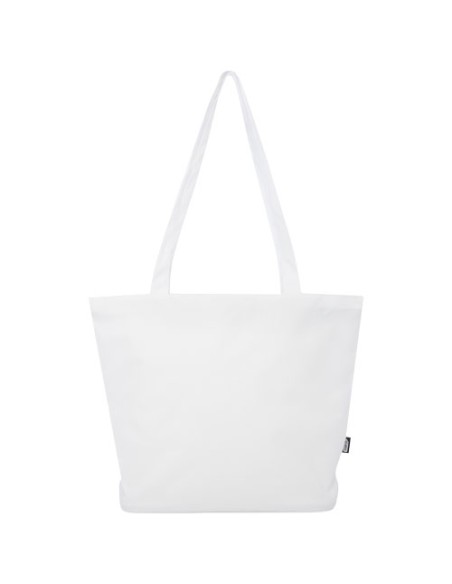 Tote bag in materiale riciclato certificato GRS con cerniera Panama 20l