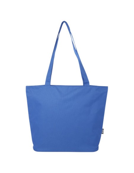 Tote bag in materiale riciclato certificato GRS con cerniera Panama 20l