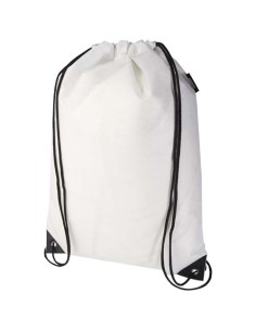 Borsa con coulisse in tessuto non tessuto riciclato certificato GRS Evergreen - 5L