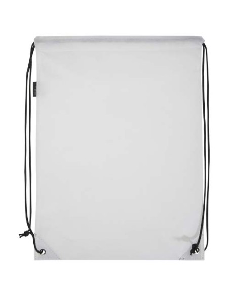 Borsa con coulisse in tessuto non tessuto riciclato certificato GRS Evergreen - 5L