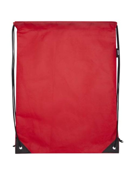 Borsa con coulisse in tessuto non tessuto riciclato certificato GRS Evergreen - 5L