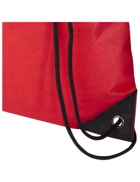 Borsa con coulisse in tessuto non tessuto riciclato certificato GRS Evergreen - 5L