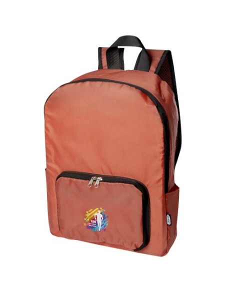 Zaino pieghevole da 15 litri in PET riciclato EcoFold