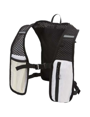 Gilet per la corsa in materiale riciclato certificato GRS con zainetto per l'idratazione da 5 litri Varyon