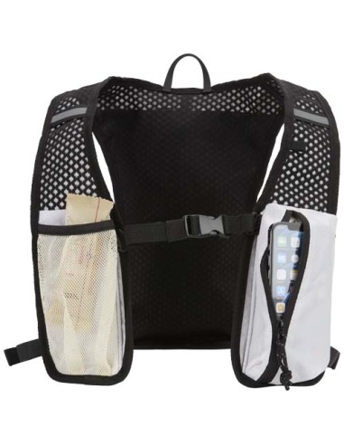 Gilet per la corsa in materiale riciclato certificato GRS con zainetto per l'idratazione da 5 litri Varyon