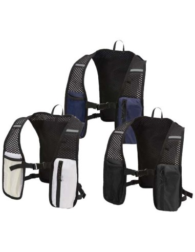 Gilet per la corsa in materiale riciclato certificato GRS con zainetto per l'idratazione da 5 litri Varyon