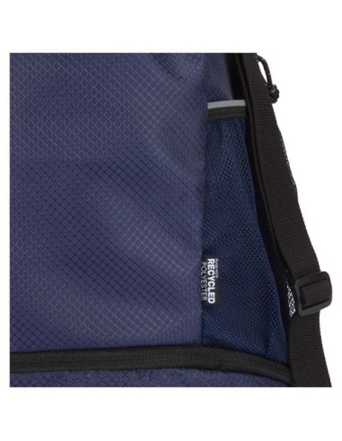 Borsa sportiva con cordoncino in materiale riciclato certificato GRS e scomparto inferiore da 18 litri Nomad