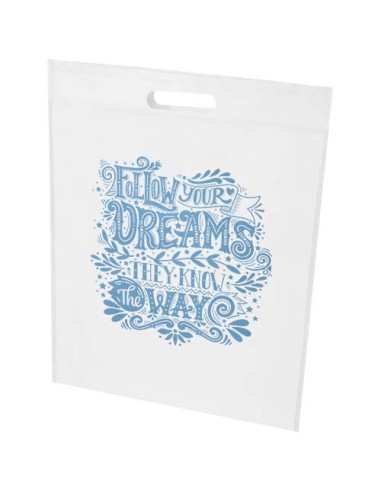 Tote bag in tessuto non tessuto riciclato certificato GRS da 5 litri EcoSeal