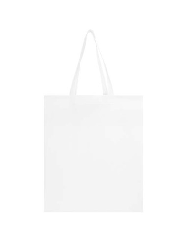 Tote bag a soffietto in tessuto non tessuto riciclato certificato GRS da 12 litri EcoSeal