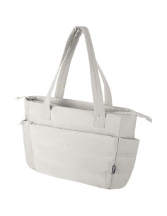 Tote bag per portatile da 15,6" in materiale riciclato certificato GRS Puffer - 18L