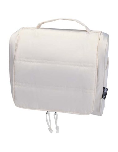 Beauty case da appendere in materiale riciclato certificato GRS Puffer - 8L