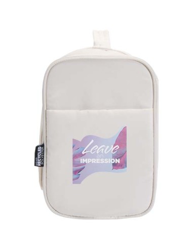 Beauty case da appendere in materiale riciclato certificato GRS Puffer - 8L