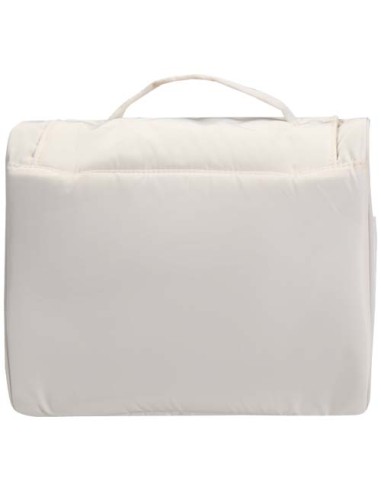 Beauty case da appendere in materiale riciclato certificato GRS Puffer - 8L