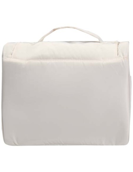 Beauty case da appendere in materiale riciclato certificato GRS Puffer - 8L