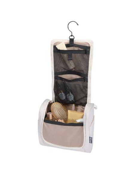 Beauty case da appendere in materiale riciclato certificato GRS Puffer - 8L