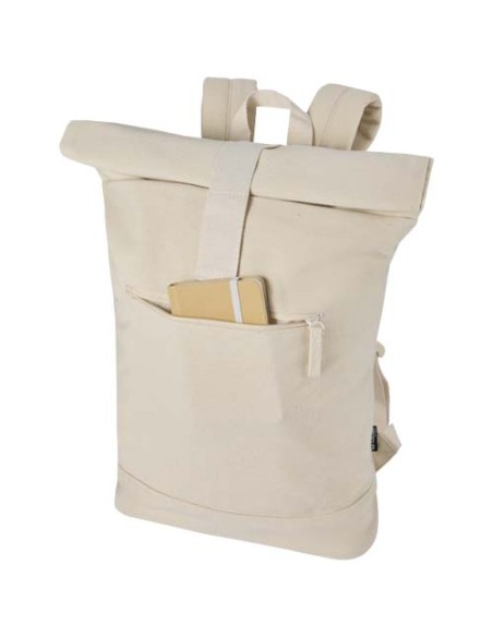 Zaino rolltop per portatile da 14" in materiale riciclato Recanvas - 16L
