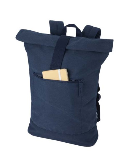 Zaino rolltop per portatile da 14" in materiale riciclato Recanvas - 16L