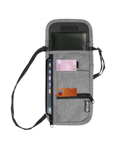 Custodia da viaggio smart in tessuto riciclato certificato GRS Ross