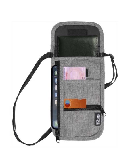 Custodia da viaggio smart in tessuto riciclato certificato GRS Ross