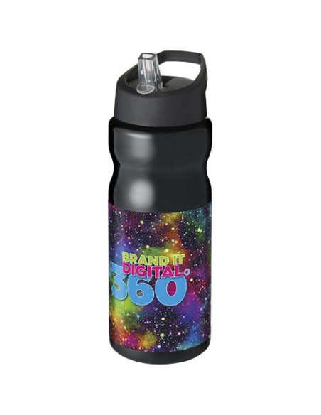 Borraccia sportiva H2O Active® Base da 650 ml con coperchio con beccuccio