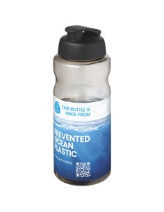 Borraccia sportiva da 1 litro con coperchio a scatto H2O Active® Eco Big Base