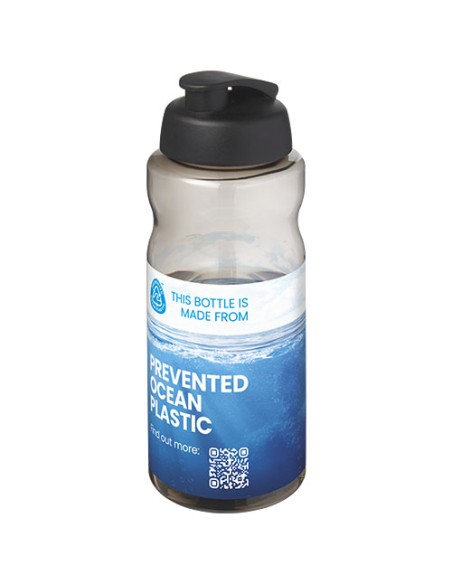 Borraccia sportiva da 1 litro con coperchio a scatto H2O Active® Eco Big Base
