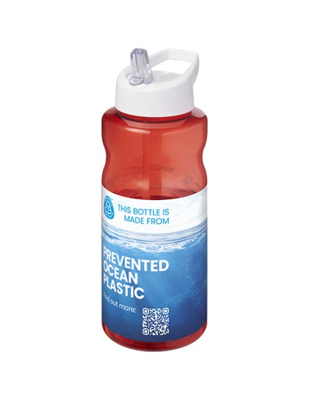 Borraccia sportiva con coperchio a beccuccio da 1 litro H2O Active® Eco Big Base