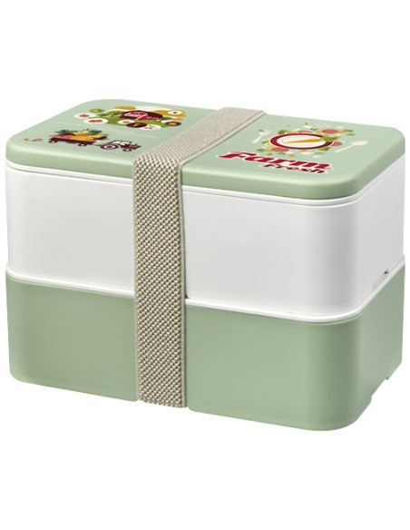 Portavivande a doppio strato MIYO Renew da 700 + 700 ml