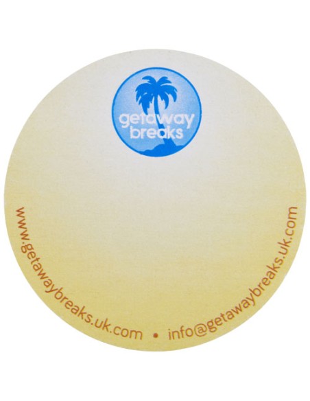 Foglietti adesivi in carta riciclata a forma rotonda Sticky-Mate®