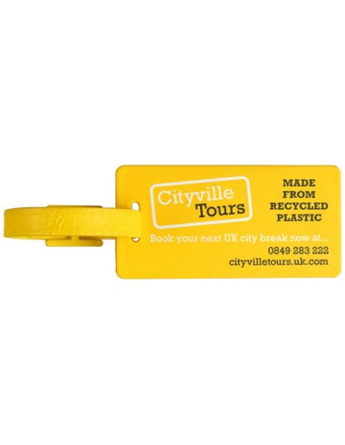 Etichetta per bagagli in materiale riciclato River