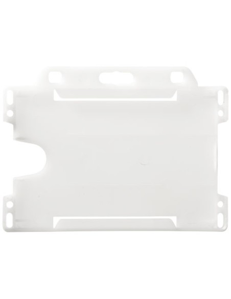 Porta badge in plastica riciclata Vega