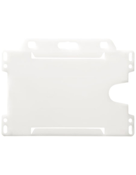 Porta badge in plastica riciclata Vega