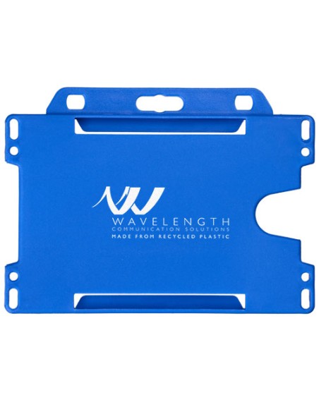 Porta badge in plastica riciclata Vega